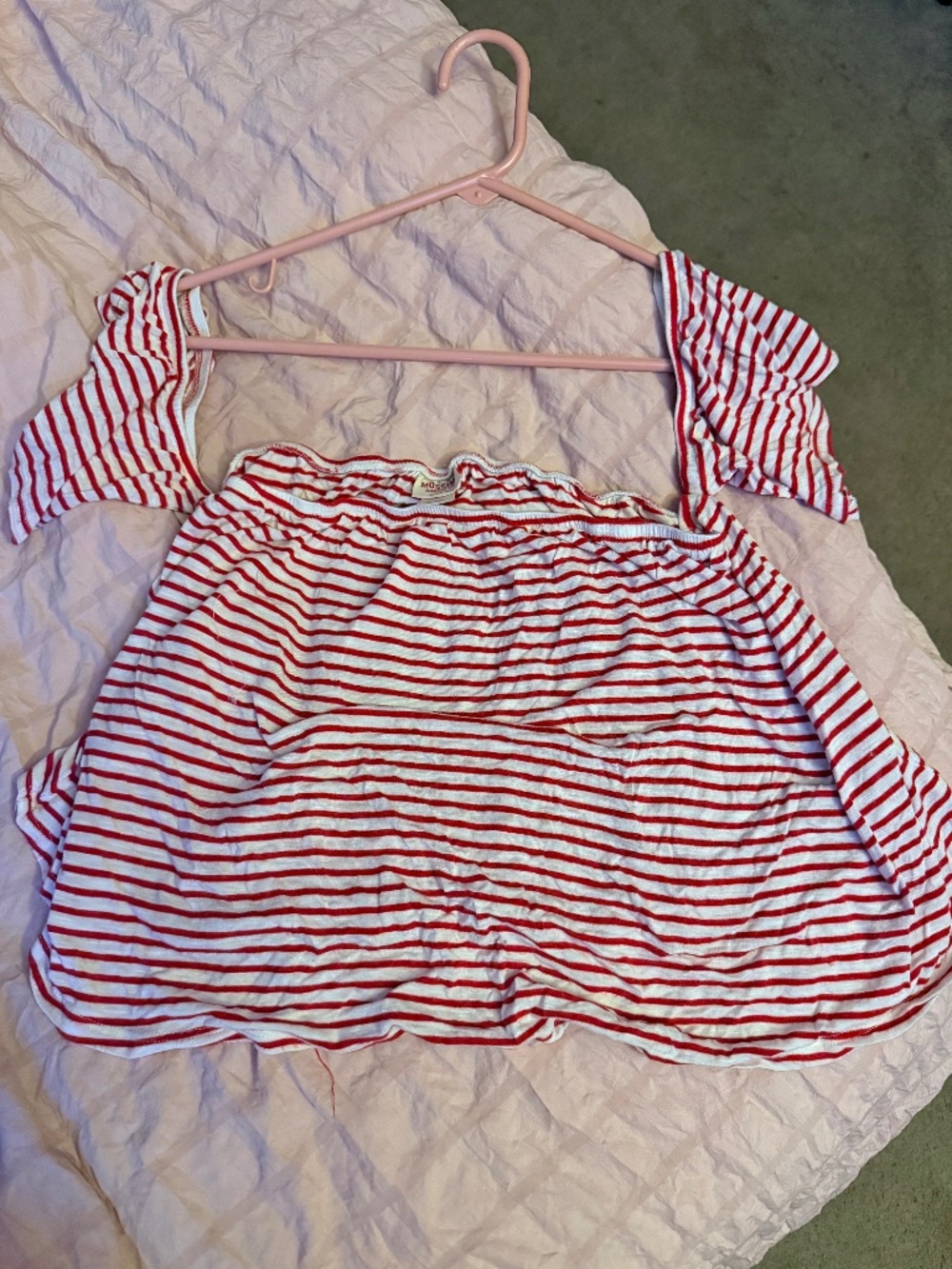 Mossimo supply co crop top off shoulder size large